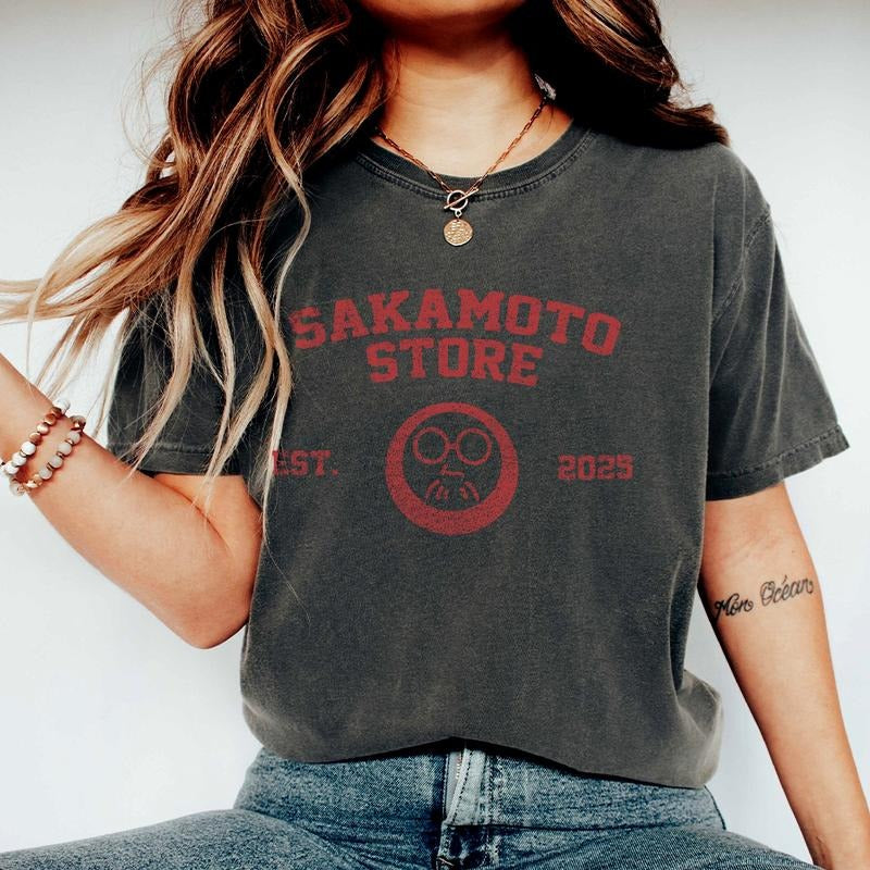 Anime Sakamoto Days Store Team Est.2025 - Adult & Kids T-Shirts, Sweatshirts & Hoodies apparel design preview 1