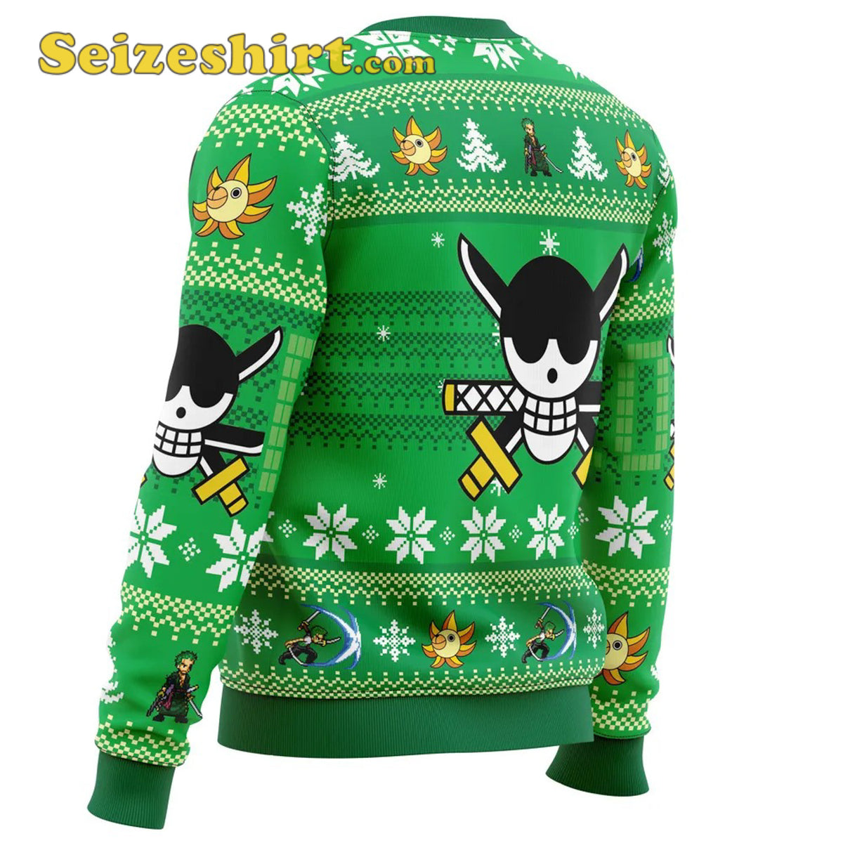 Anime Zoro One Piece Ugly Christmas Sweater - Holiday Gift product image 3