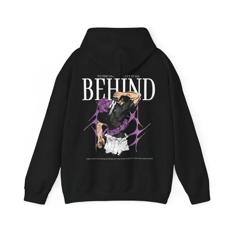 Anime Toji Hooded X One Who Left Behind - Adult & Kids T-Shirts, Sweatshirts & Hoodies apparel design preview 1