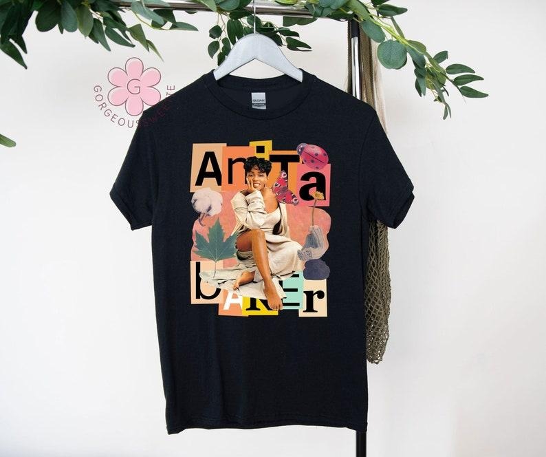 Anita Baker Music Retro Hip Hop Rap 90'S Vintage - Adult & Kids T-Shirts, Sweatshirts & Hoodies apparel design preview 1
