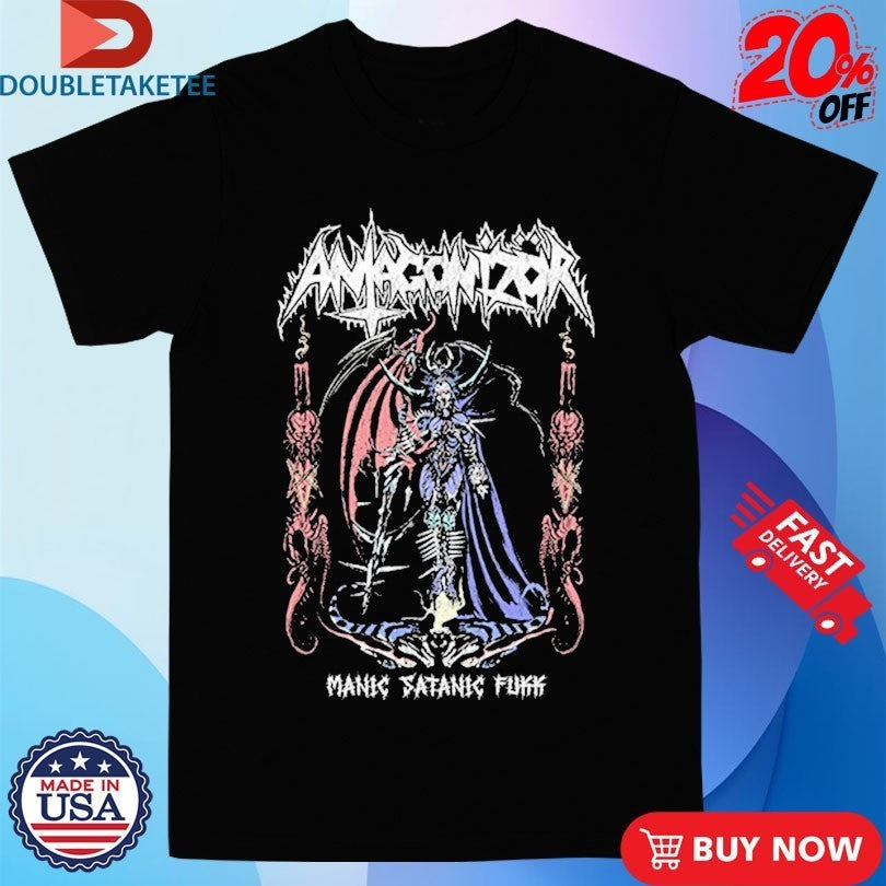 Antagonizör Manic Satanic Fukk - Adult & Kids T-Shirts, Sweatshirts & Hoodies apparel design preview 1
