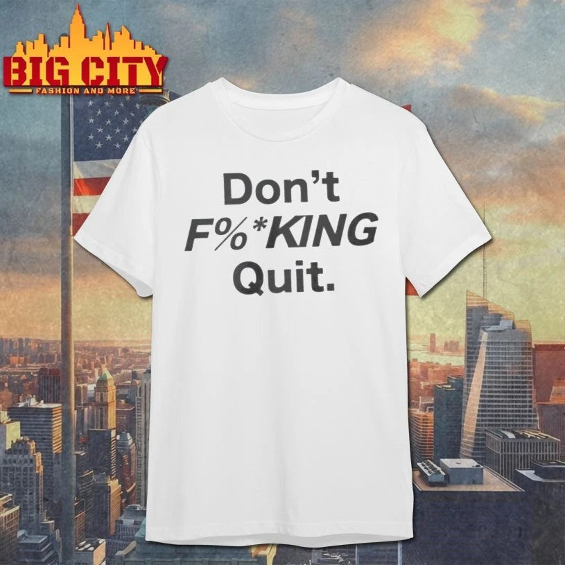 Anthony Kim Don't Fucking Quit - Adult & Kids T-Shirts, Sweatshirts & Hoodies apparel design preview 1