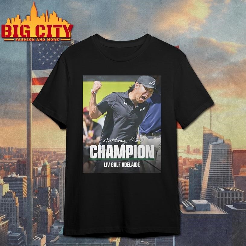 Anthony Kim LIV Golf Adelaide Champion 2026 - Adult & Kids T-Shirts, Sweatshirts & Hoodies apparel design preview 1