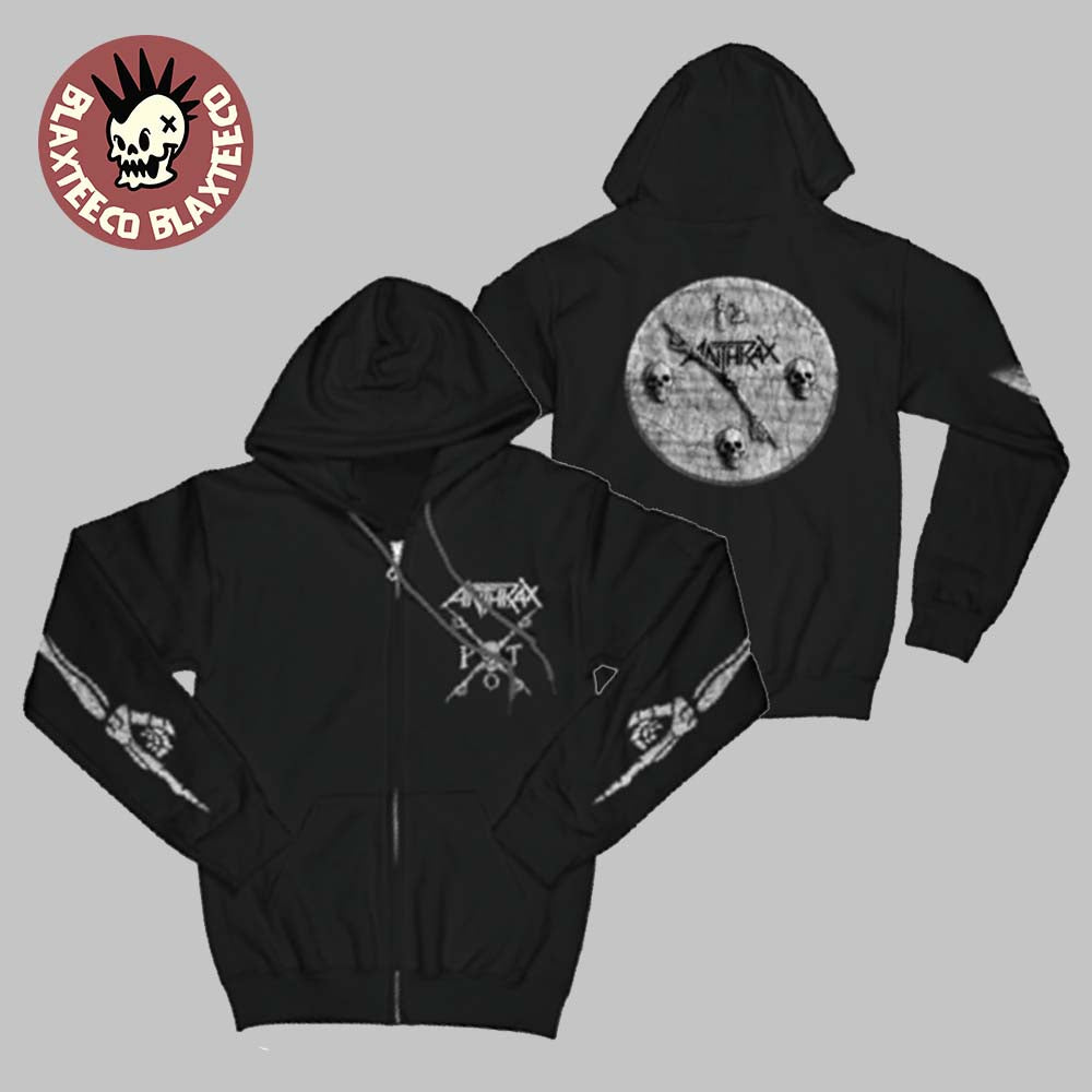 Anthrax Japan 2026 Tour Merch Pot Zip - Adult & Kids T-Shirts, Sweatshirts & Hoodies apparel design preview 1