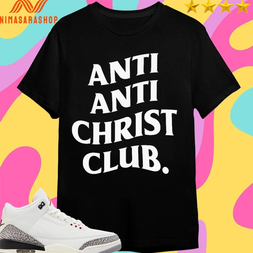 Anti Christ Club - Adult & Kids T-Shirts, Sweatshirts & Hoodies apparel design preview 1