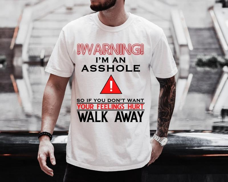 Anti Social Warns Me Being Jerk - Adult & Kids T-Shirts, Sweatshirts & Hoodies apparel design preview 1
