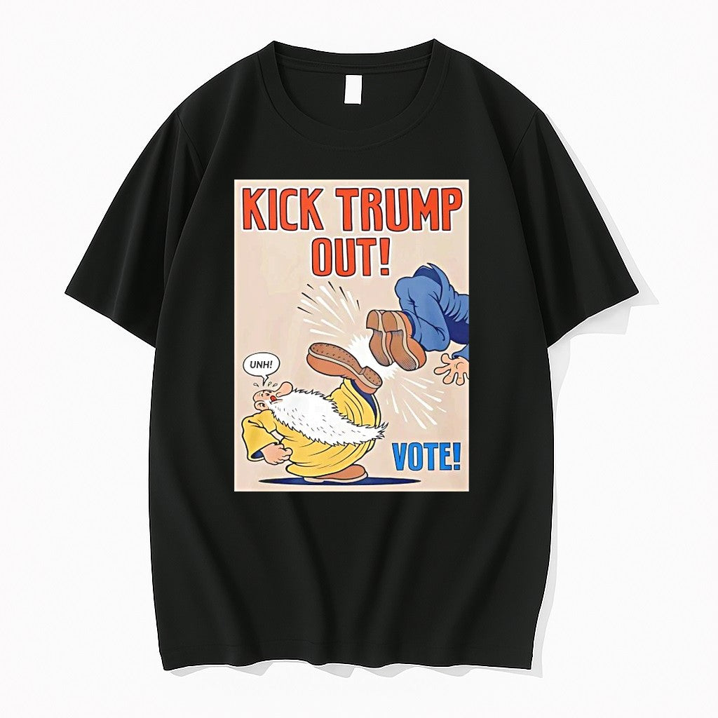 Anti President Us Political Vote Kick Trump Out - Adult & Kids T-Shirts, Sweatshirts & Hoodies apparel design preview 1