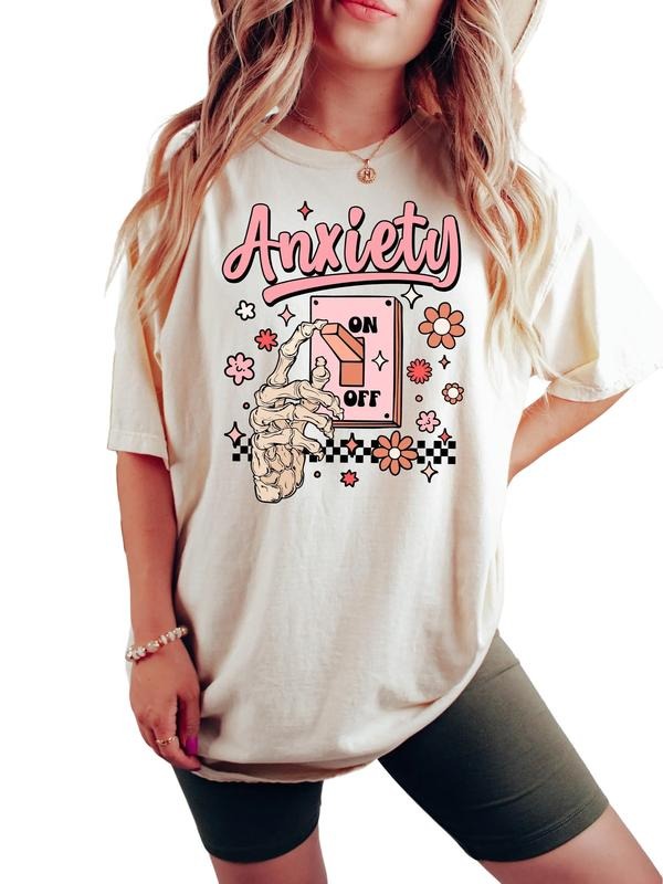 Anxiety Funny Mental Health Awareness - Adult & Kids T-Shirts, Sweatshirts & Hoodies apparel design preview 1