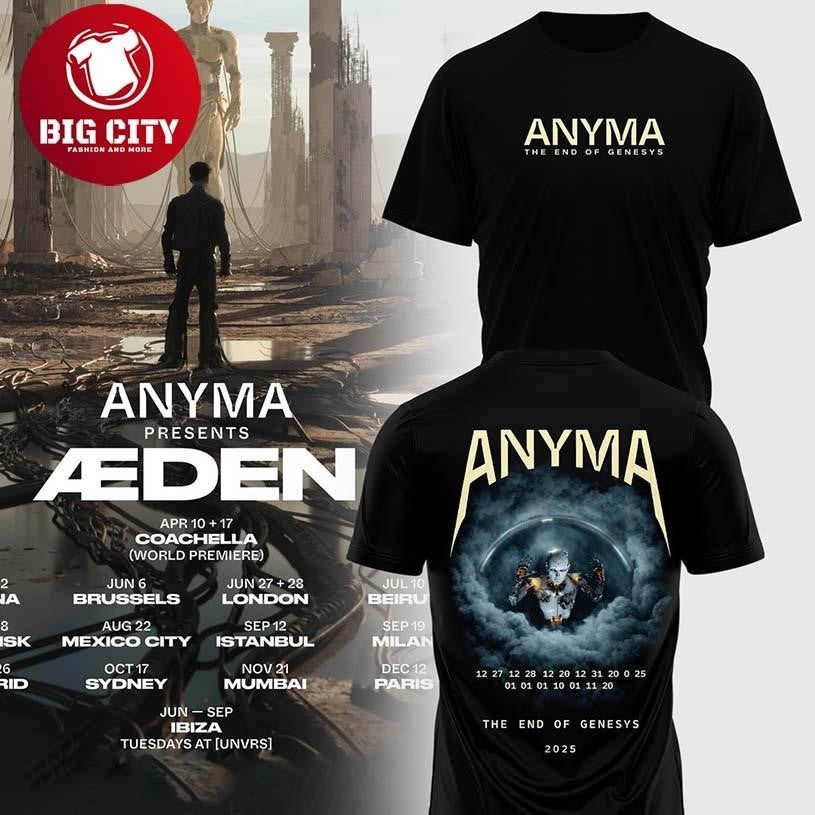 Anyma Sphere Las Vegas 2026 Show Eden Two Sided - Adult & Kids T-Shirts, Sweatshirts & Hoodies apparel design preview 1