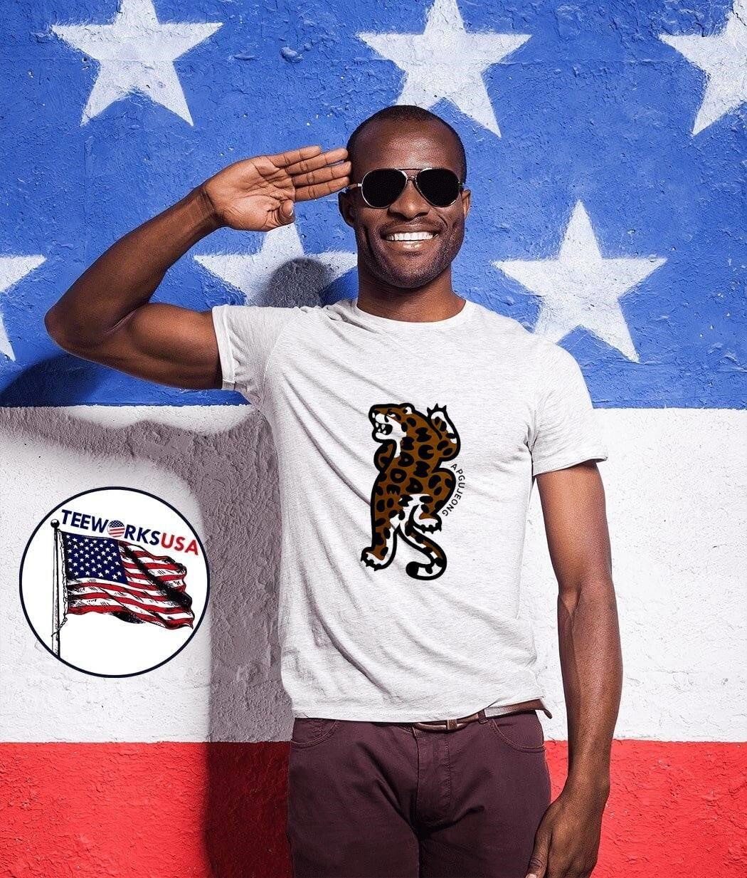 Apgujeong Made Leopard Standing - Adult & Kids T-Shirts, Sweatshirts & Hoodies apparel design preview 1