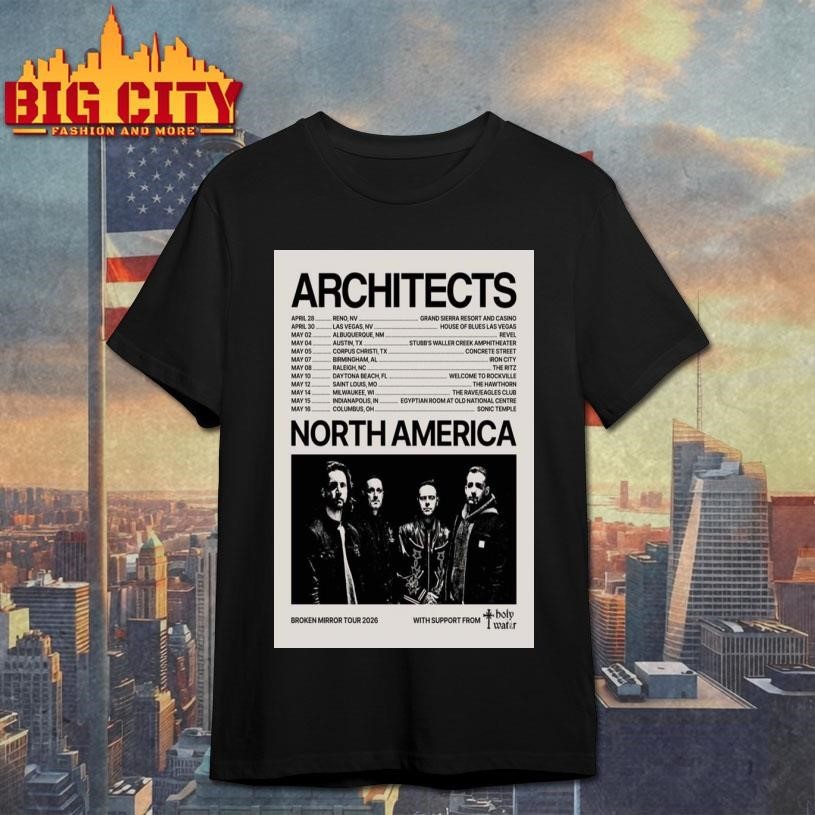 Architects North America 2026 Poster - Adult & Kids T-Shirts, Sweatshirts & Hoodies apparel design preview 1