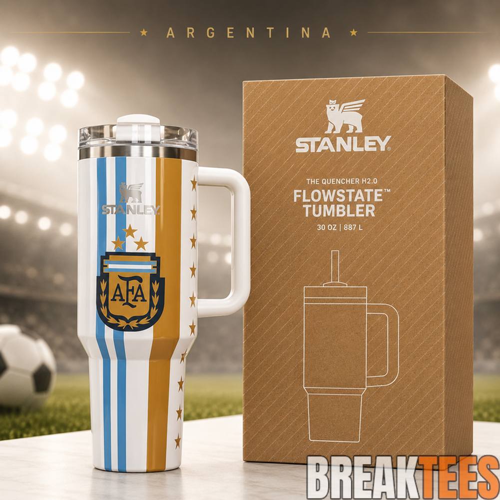 Argentina National Team WC26 Stanley Tumbler - Adult & Kids T-Shirts, Sweatshirts & Hoodies apparel design preview 1