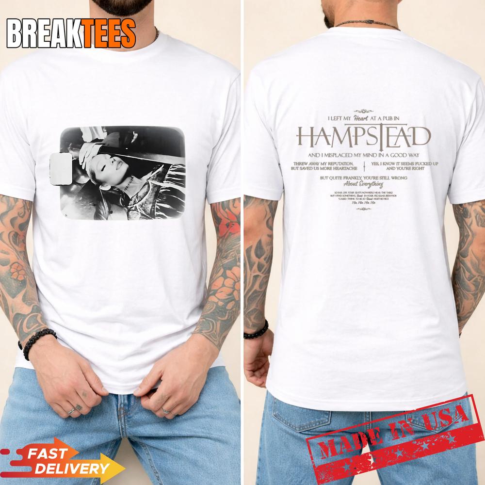 Ariana Grande Merch Hampstead Photo - Adult & Kids T-Shirts, Sweatshirts & Hoodies apparel design preview 1