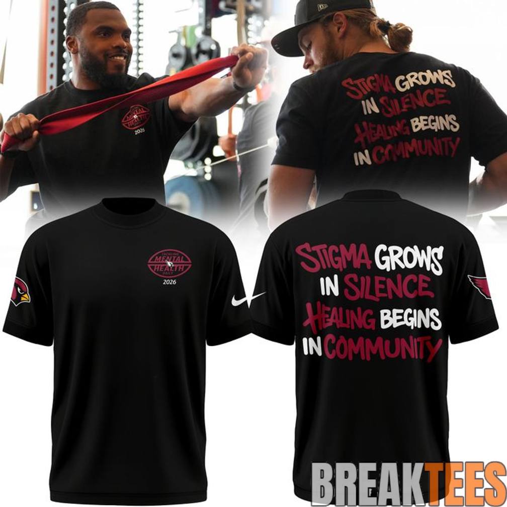 Arizona Cardinals Tackling Mental Heath - Adult & Kids T-Shirts, Sweatshirts & Hoodies apparel design preview 1