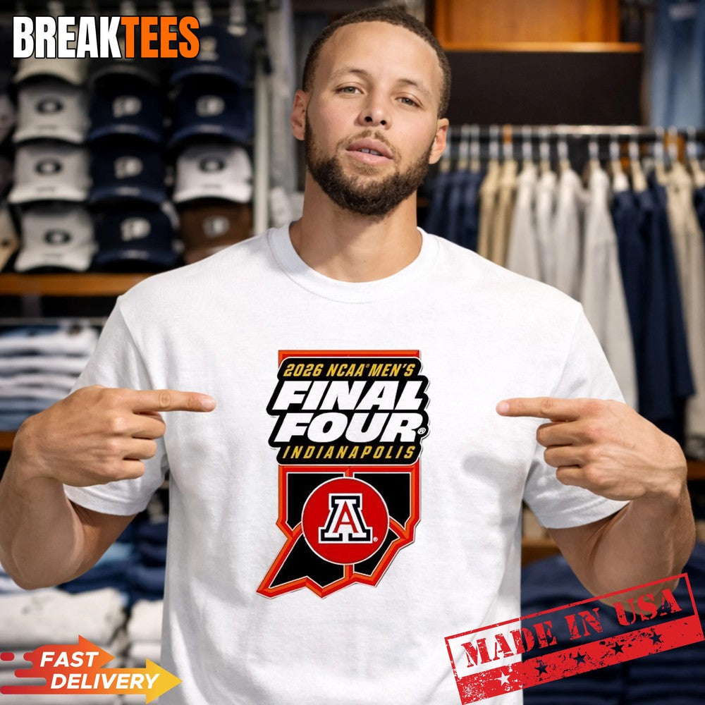 Arizona Wildcats 2026 Final Four Game Day - Adult & Kids T-Shirts, Sweatshirts & Hoodies apparel design preview 1