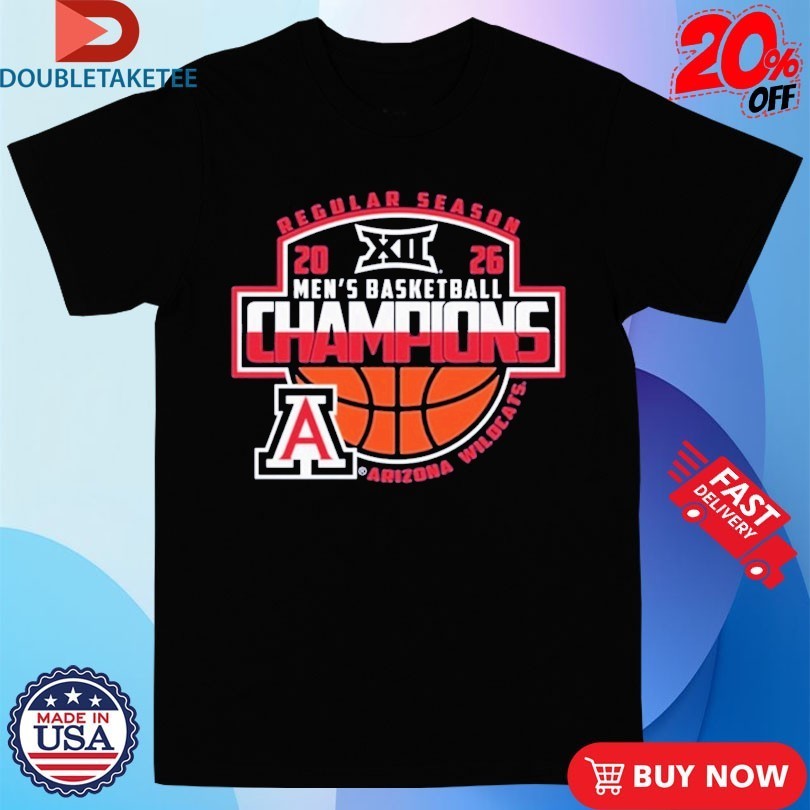 Arizona Wildcats Big 12 Men's Basketball Regular - Adult & Kids T-Shirts, Sweatshirts & Hoodies apparel design preview 1
