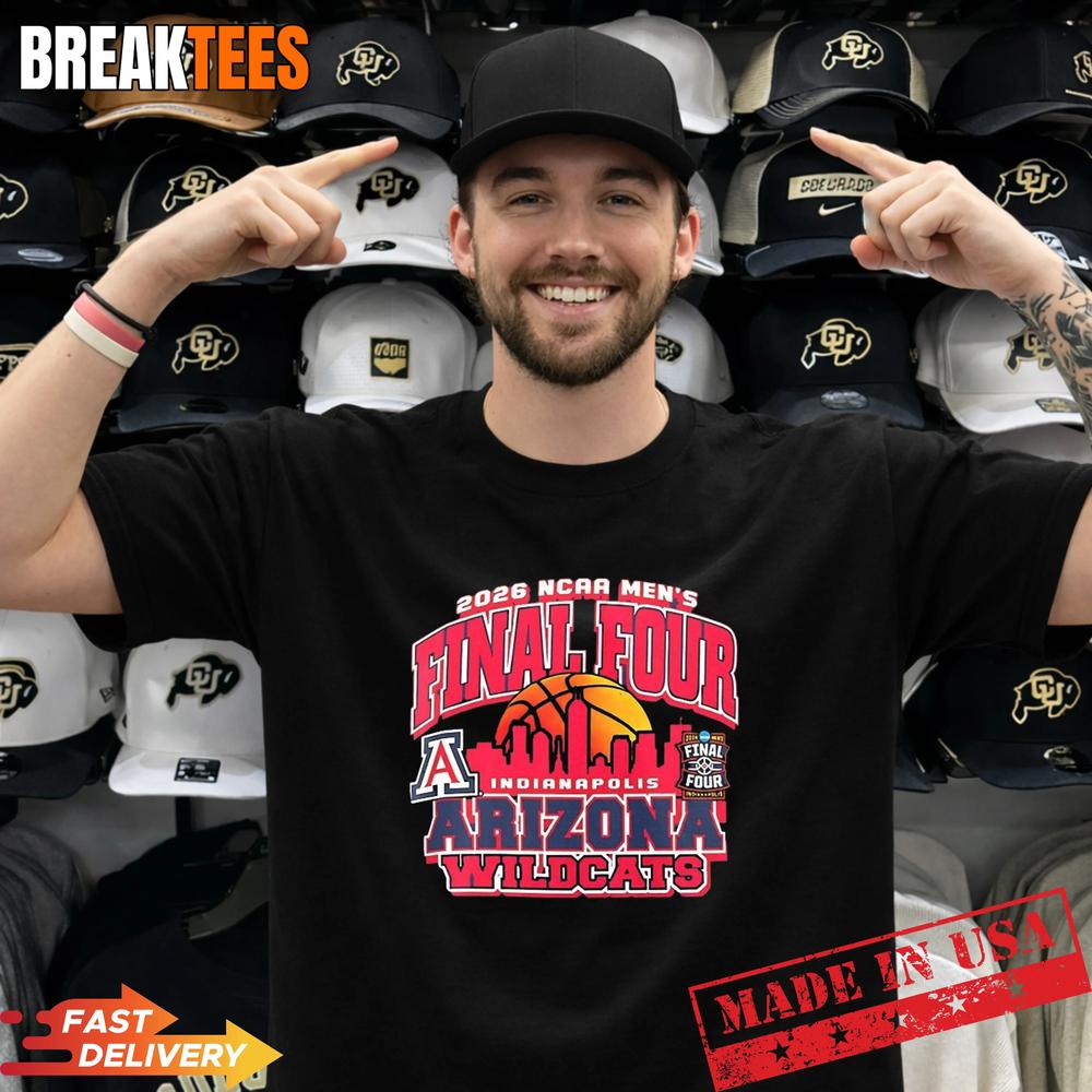 Arizona Wildcats Champion 2026 NCAA Men's Basketball - Adult & Kids T-Shirts, Sweatshirts & Hoodies apparel design preview 1