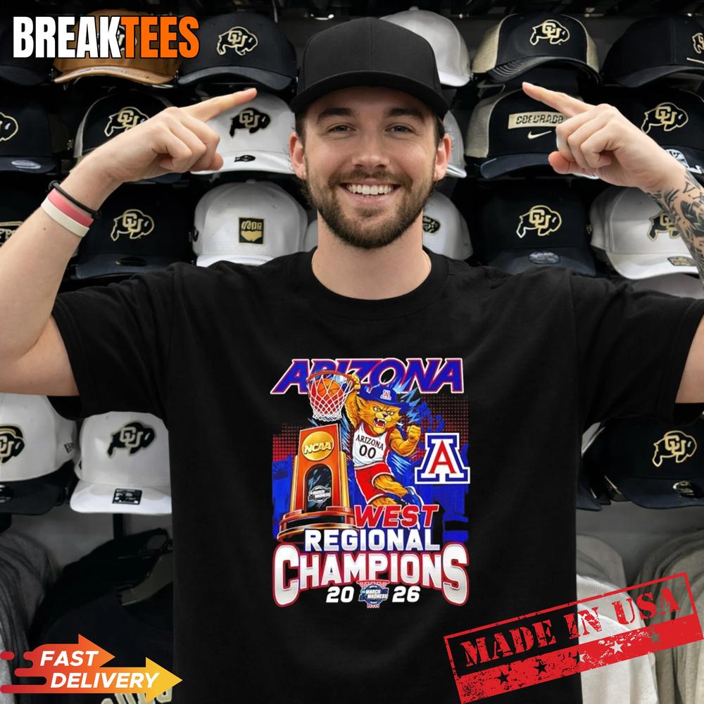 Arizona Wildcats Men's Basketball 2026 Final Four - Adult & Kids T-Shirts, Sweatshirts & Hoodies apparel design preview 1