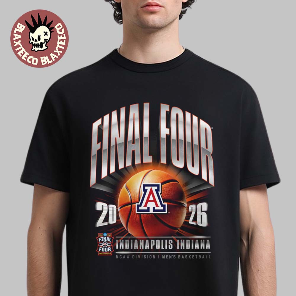 Arizona Wildcats Men's Basketball 2026 NCAA D1 - Adult & Kids T-Shirts, Sweatshirts & Hoodies apparel design preview 1
