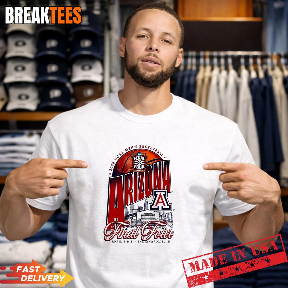 Arizona Wildcats NCAA Final Four Men's basketball - Adult & Kids T-Shirts, Sweatshirts & Hoodies apparel design preview 1