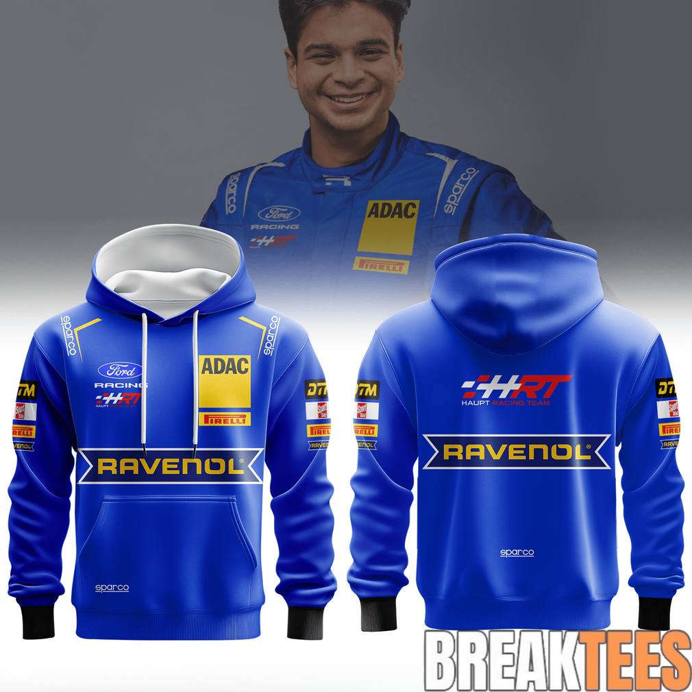 Arjun Maini HRT Ford DTM Racing 2026 - Adult & Kids T-Shirts, Sweatshirts & Hoodies apparel design preview 1