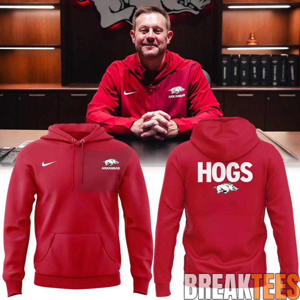 Arkansas Razorbacks Coach Ryan Silverfield - Adult & Kids T-Shirts, Sweatshirts & Hoodies apparel design preview 1