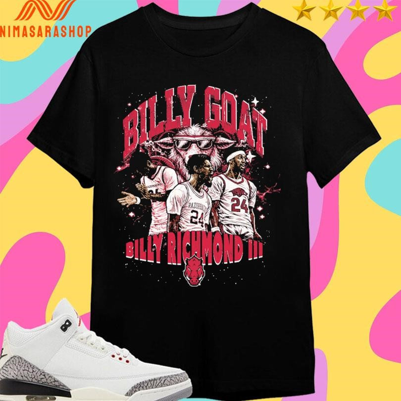 Arkansas Razorbacks Men’s Basketball Billy Goat - Adult & Kids T-Shirts, Sweatshirts & Hoodies apparel design preview 1