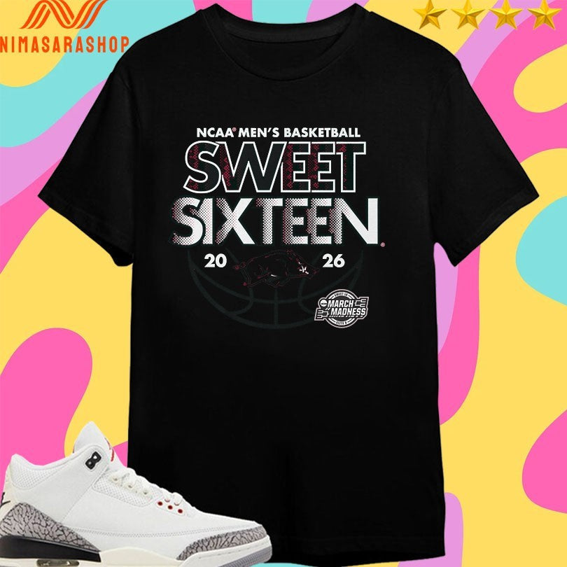 Arkansas Razorbacks NCAA Men’s Basketball Sweet - Adult & Kids T-Shirts, Sweatshirts & Hoodies apparel design preview 1