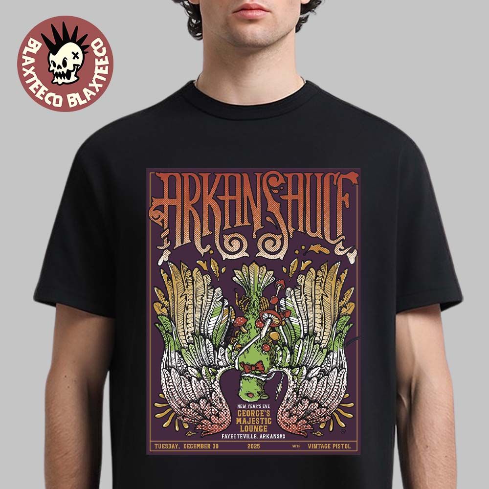 Arkansauce Fayetteville Arkansas 2025 Night 1 Event - Adult & Kids T-Shirts, Sweatshirts & Hoodies apparel design preview 1