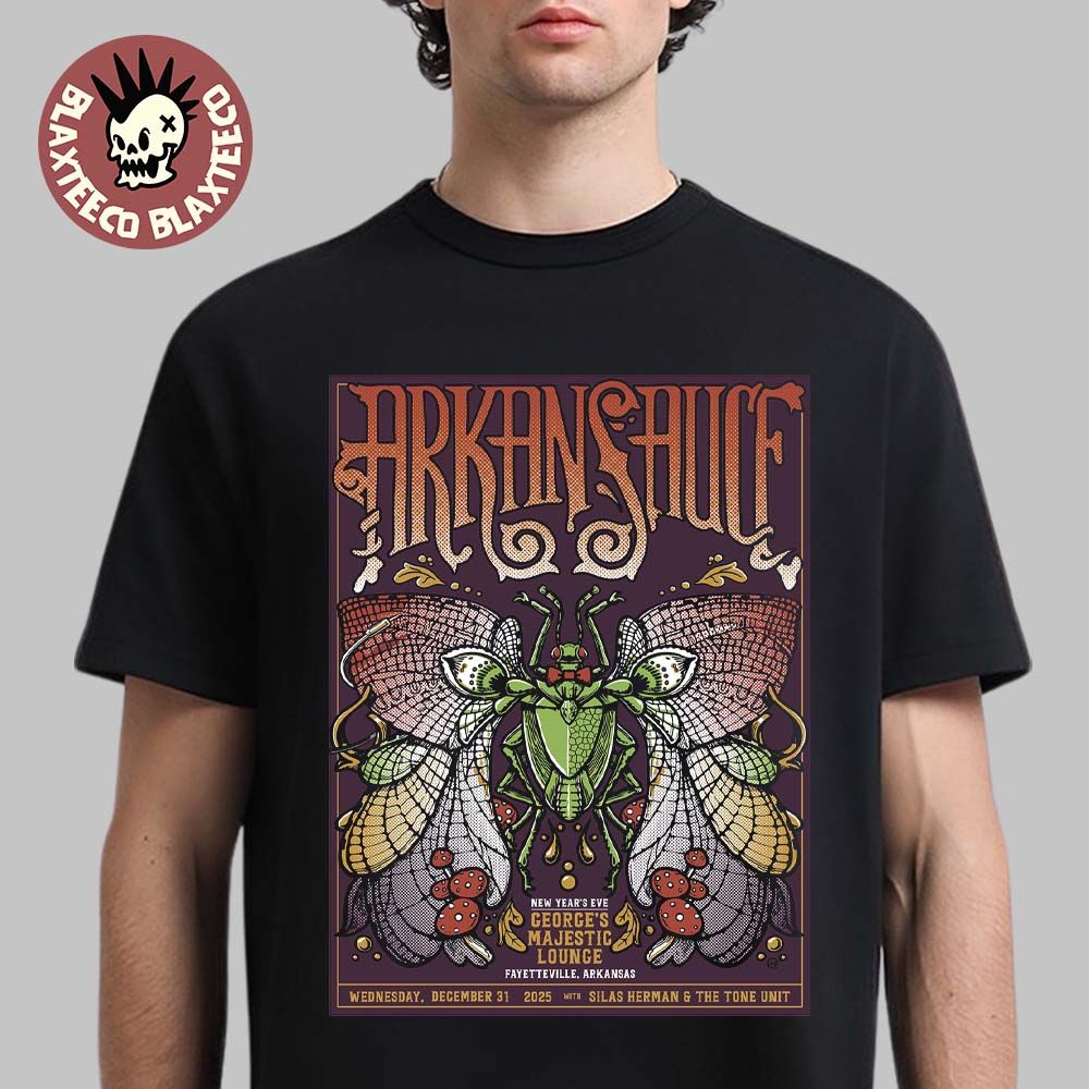 Arkansauce Fayetteville Arkansas 2025 Night 2 Event - Adult & Kids T-Shirts, Sweatshirts & Hoodies apparel design preview 1