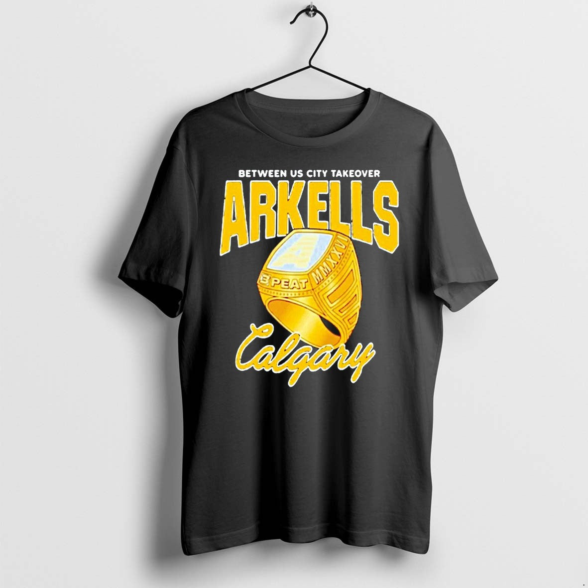 Arkells Red Between Us City Takeover Calgary Sweater - Adult & Kids T-Shirts, Sweatshirts & Hoodies apparel design preview 1