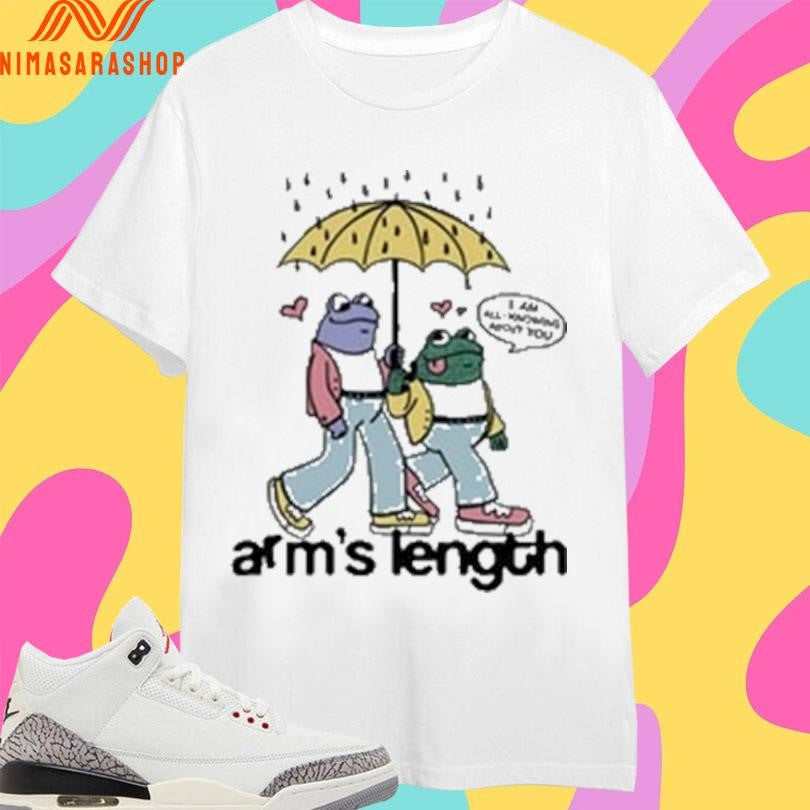 Arm’s Length Frog And Toad - Adult & Kids T-Shirts, Sweatshirts & Hoodies apparel design preview 1