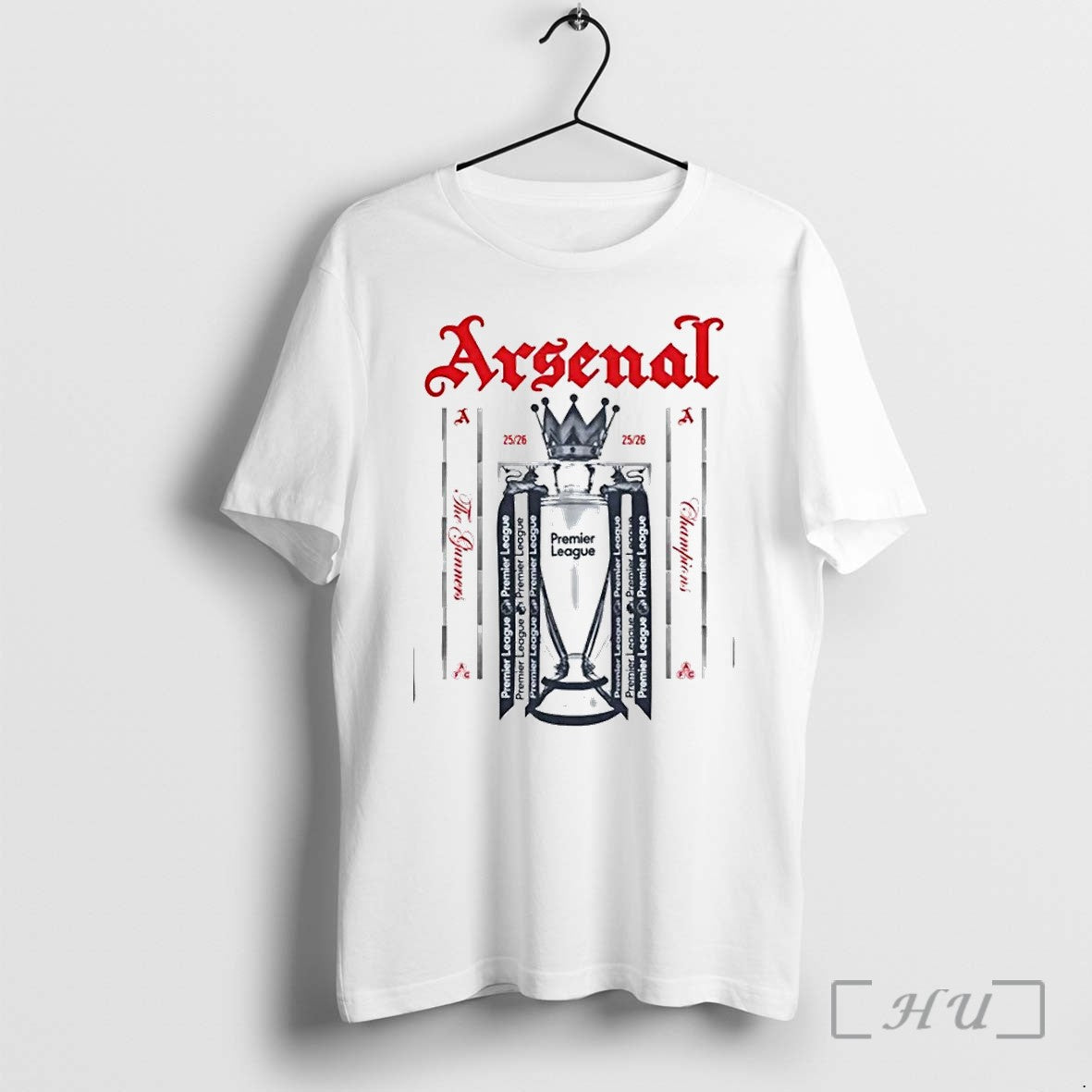 Arsenal Fc Premier League Champions Trophy Sweater - Adult & Kids T-Shirts, Sweatshirts & Hoodies apparel design preview 1