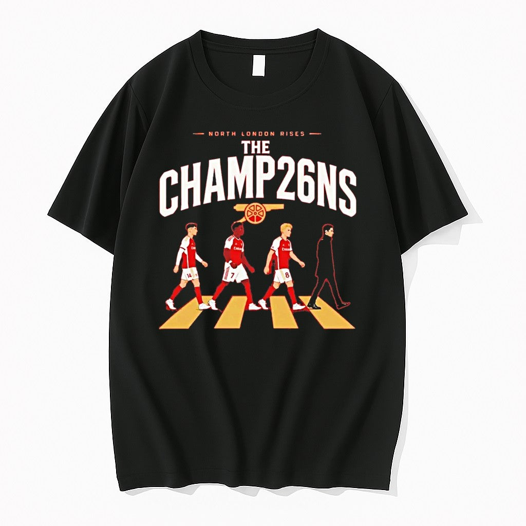 Arsenal North London Rises The Champ26ns Sweater Jpg - Adult & Kids T-Shirts, Sweatshirts & Hoodies apparel design preview 1