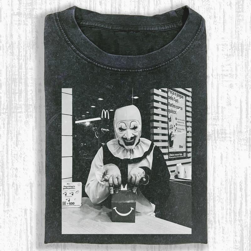 Art Clown Y2K Streetwear Grunge Viral TikTok Trending - Adult & Kids T-Shirts, Sweatshirts & Hoodies apparel design preview 1