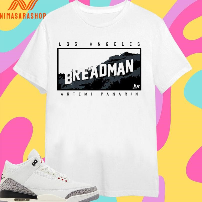 Artemi Panarin Los Angeles Kings Breadman Sign - Adult & Kids T-Shirts, Sweatshirts & Hoodies apparel design preview 1