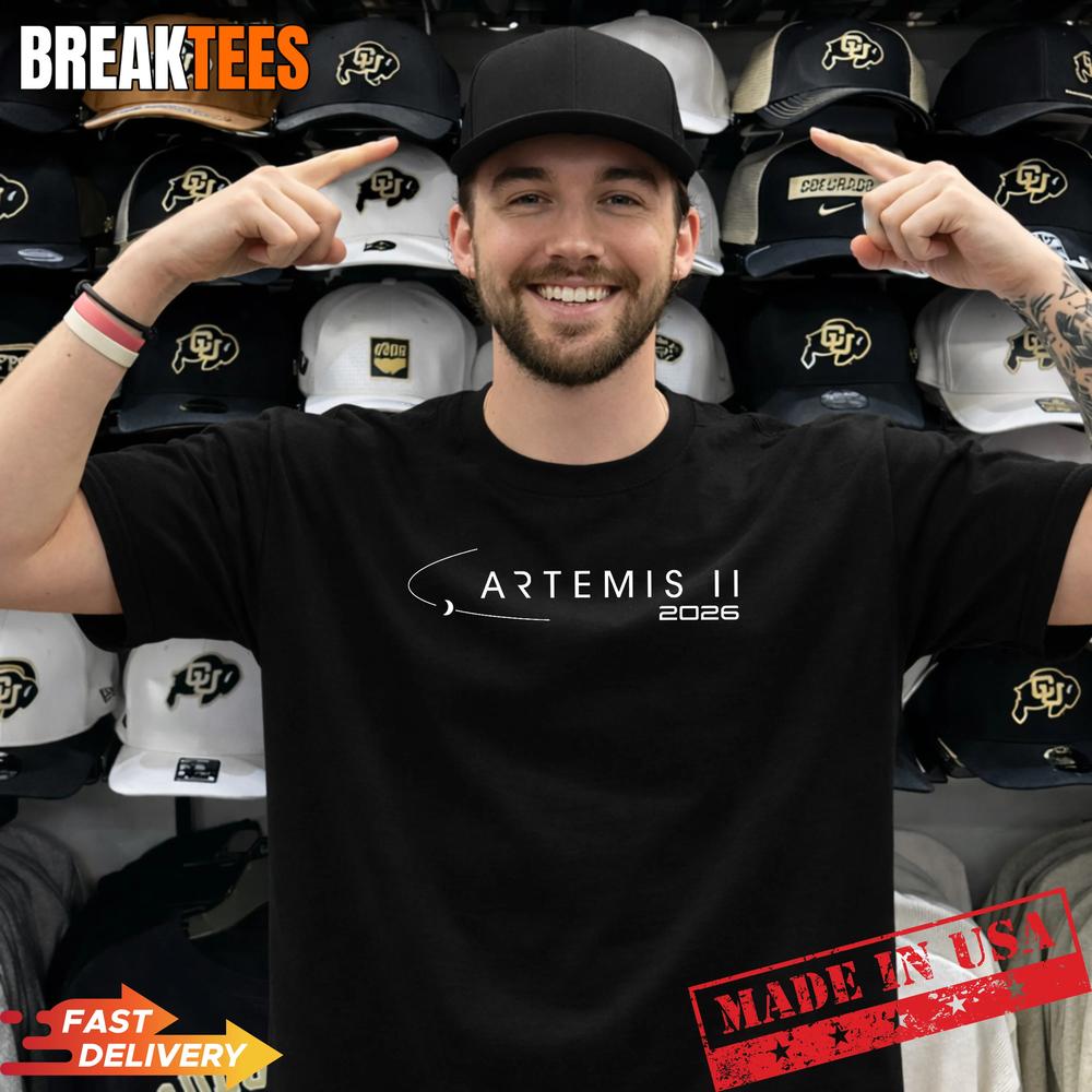 Artemis II Space Rocket Launch Mission to The Moon - Adult & Kids T-Shirts, Sweatshirts & Hoodies apparel design preview 1