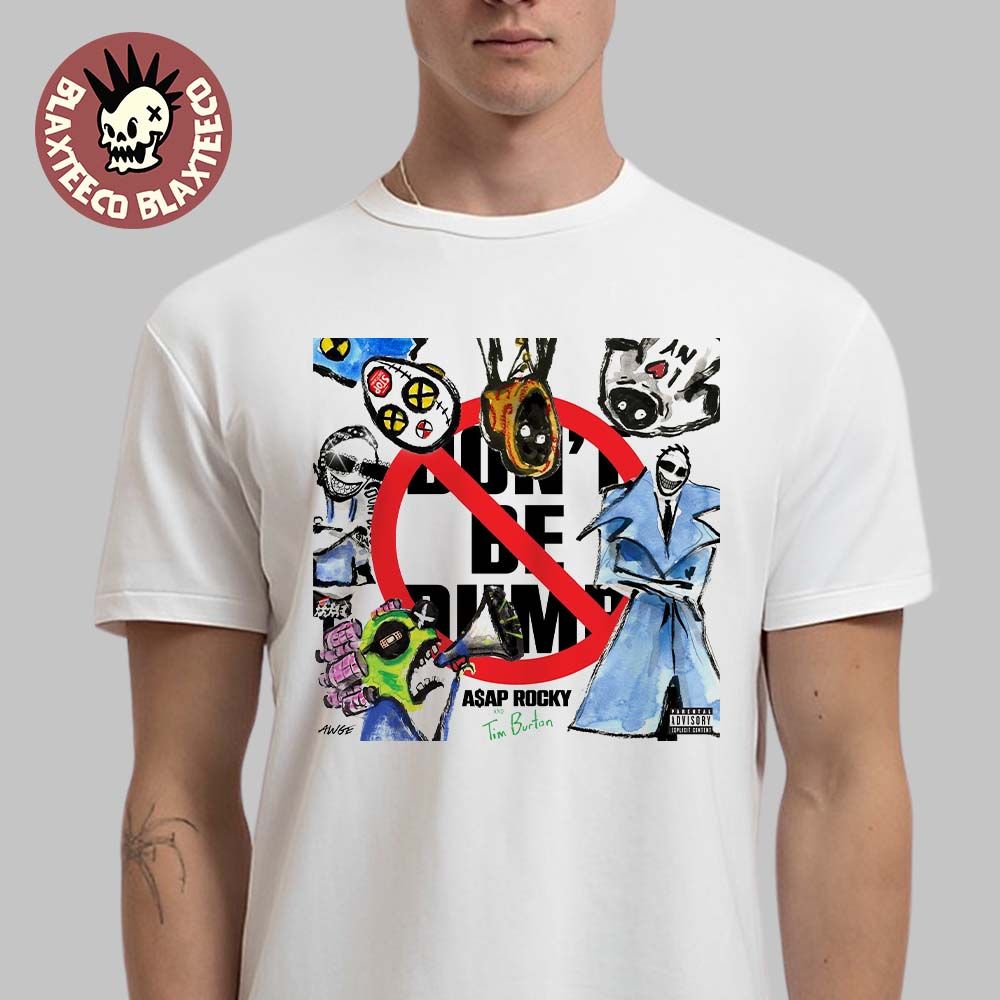 Asap Rocky Don't Be Dumb Official Album Cover - Adult & Kids T-Shirts, Sweatshirts & Hoodies apparel design preview 1