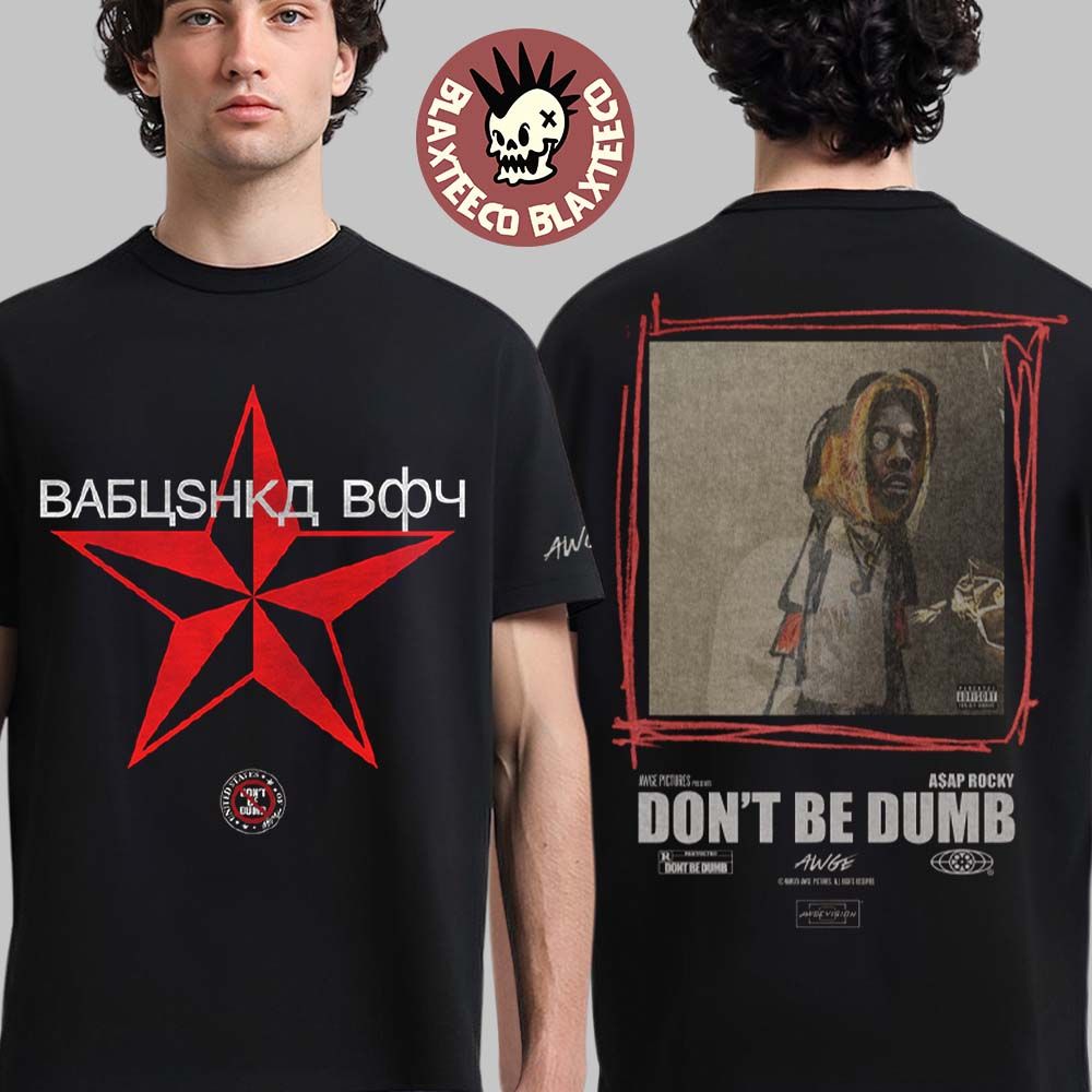 Asap Rocky Don't Be Dump Babuskha TWOFER - Adult & Kids T-Shirts, Sweatshirts & Hoodies apparel design preview 1