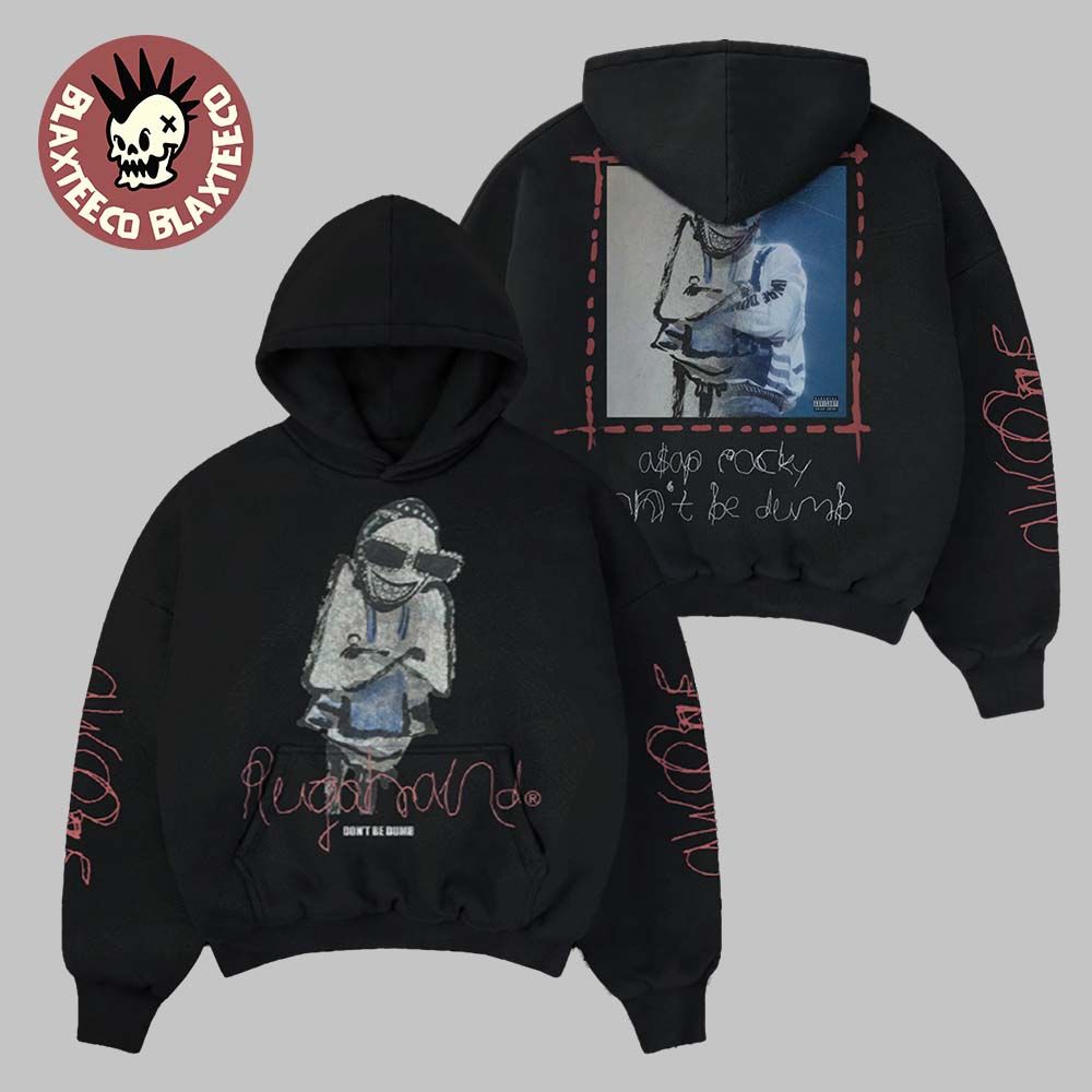 Asap Rocky Don't Be Dump Merch Rugahand - Adult & Kids T-Shirts, Sweatshirts & Hoodies apparel design preview 1
