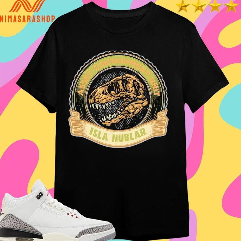 Asset Containment Unit Isla Nublar - Adult & Kids T-Shirts, Sweatshirts & Hoodies apparel design preview 1