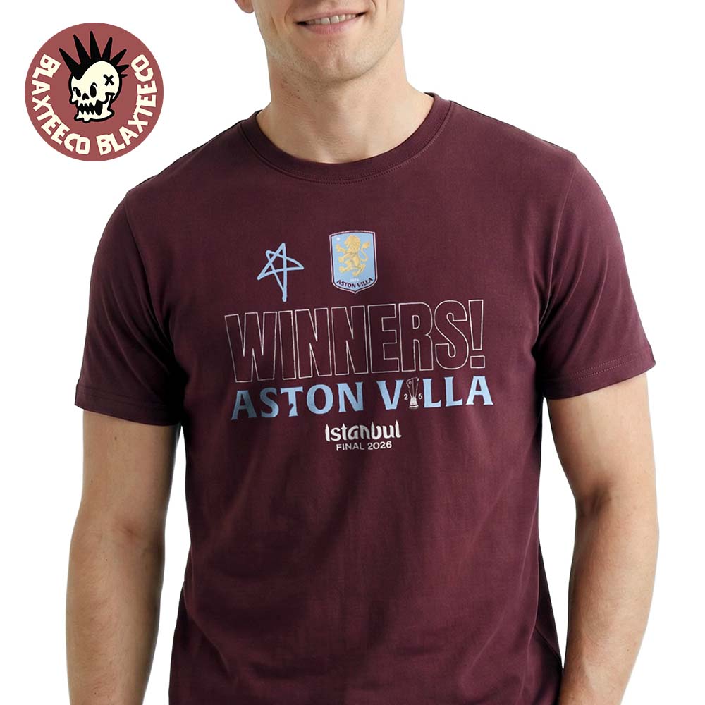 Aston Villa UEFA Europa League Istanbul Final 2026 - Adult & Kids T-Shirts, Sweatshirts & Hoodies apparel design preview 1