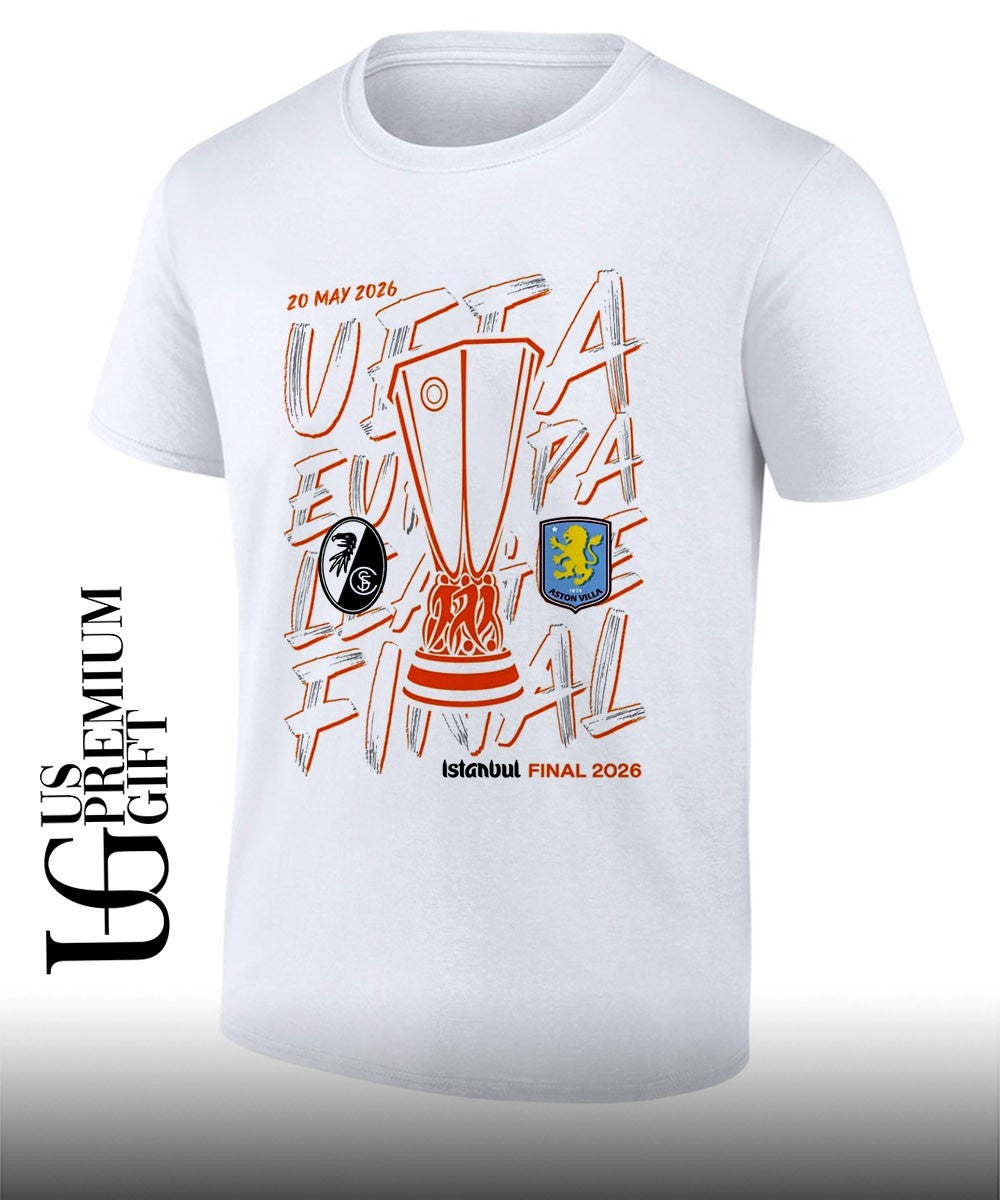 Aston Villa UEFA Europa League Istanbul Final 2026 - Adult & Kids T-Shirts, Sweatshirts & Hoodies apparel design preview 1