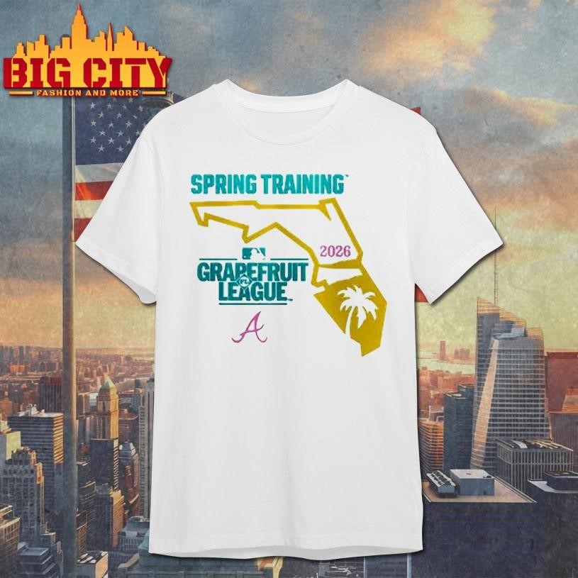 Atlanta Braves 2026 Spring Training Cactus League - Adult & Kids T-Shirts, Sweatshirts & Hoodies apparel design preview 1