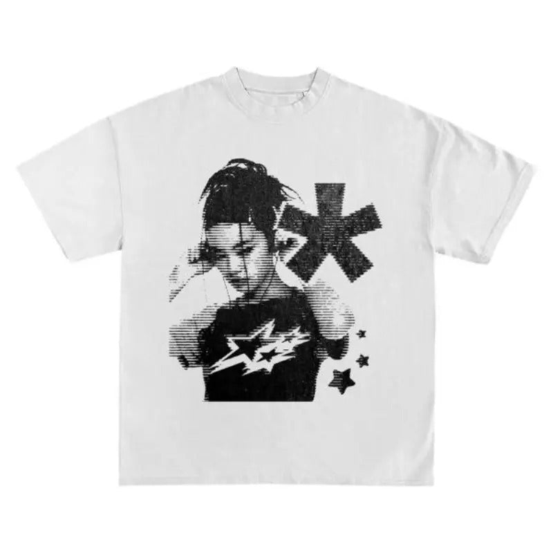 Attitude Y2k Womenswear Tops Streetwear Round Neck - Adult & Kids T-Shirts, Sweatshirts & Hoodies apparel design preview 1