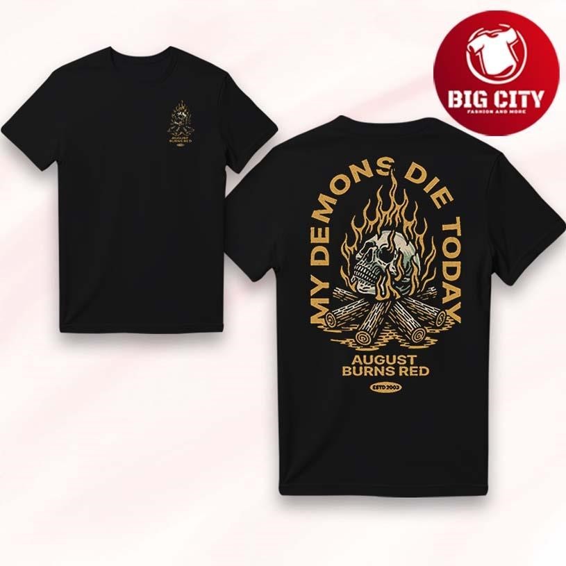 August Burns Red Demons Die 2026 Two Sided - Adult & Kids T-Shirts, Sweatshirts & Hoodies apparel design preview 1