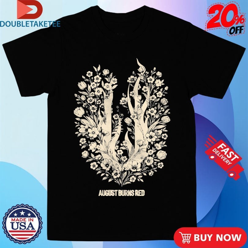 August Burns Red Flowering U Floral - Adult & Kids T-Shirts, Sweatshirts & Hoodies apparel design preview 1