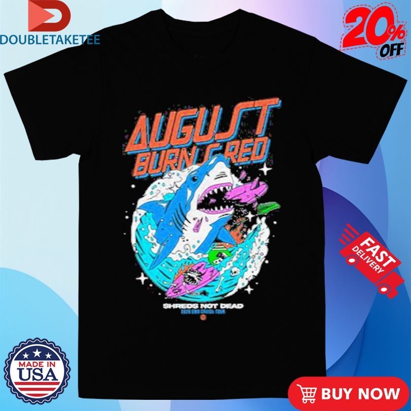 August Burns Red Jan 22 2026 Downtown Miami FL Shreds - Adult & Kids T-Shirts, Sweatshirts & Hoodies apparel design preview 1