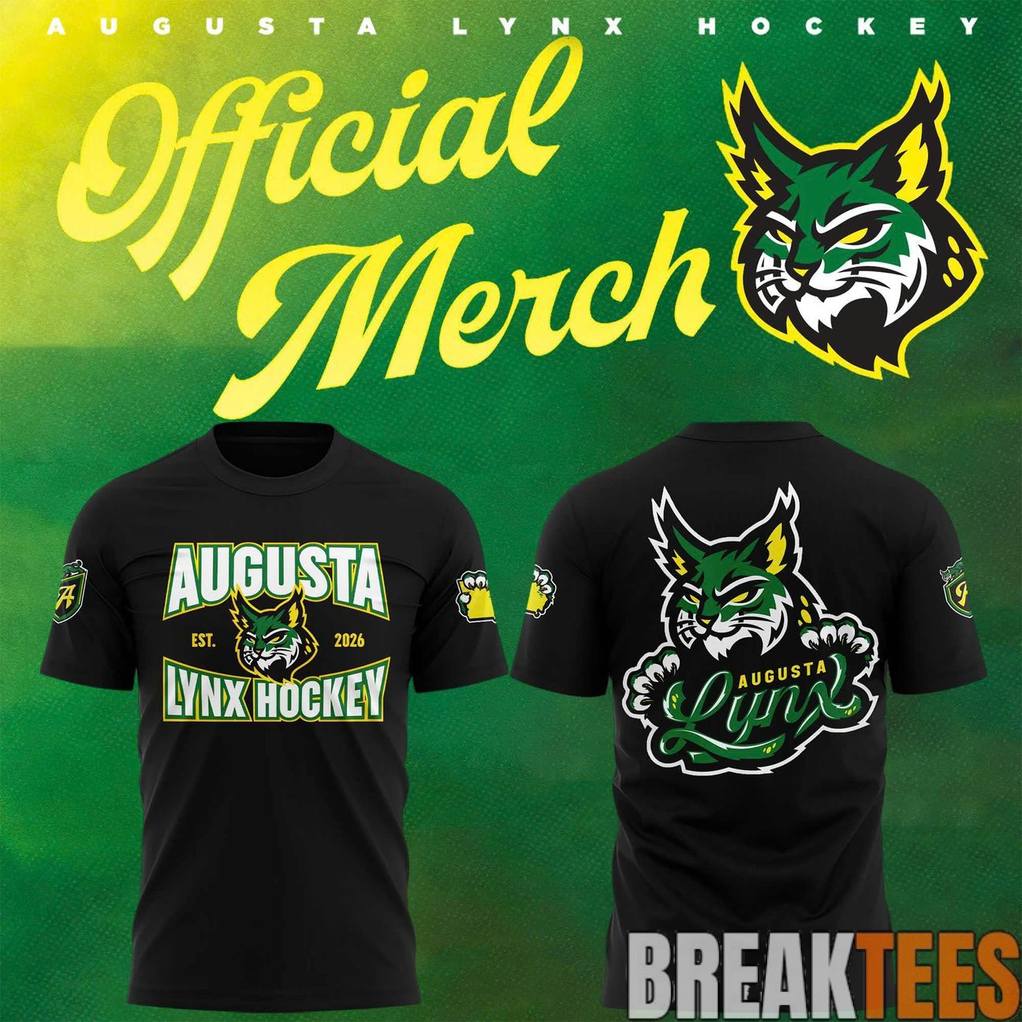 Augusta Lynx EST Prime Black - Adult & Kids T-Shirts, Sweatshirts & Hoodies apparel design preview 1