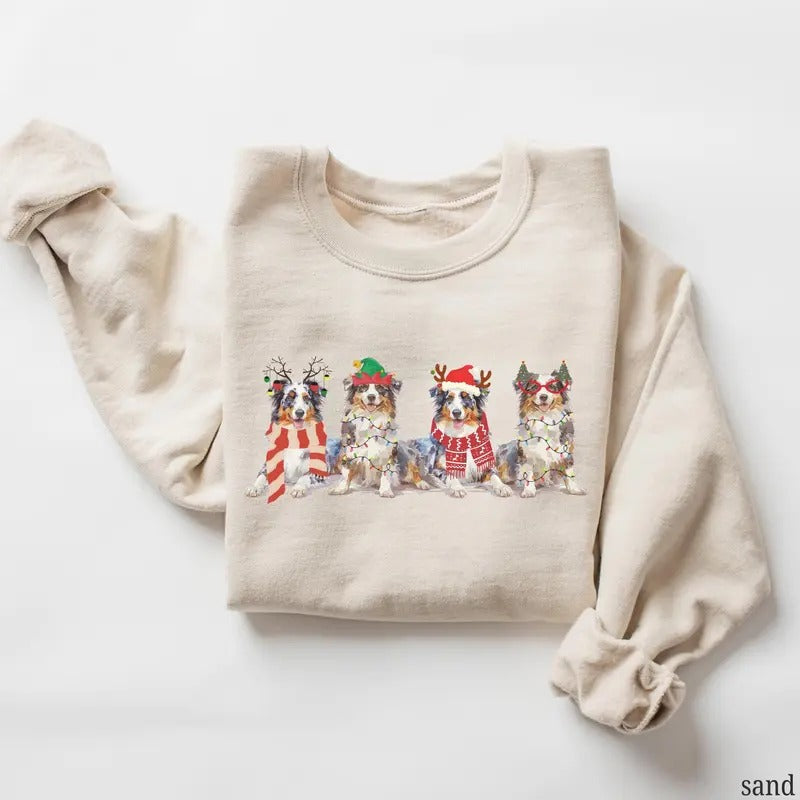 Australian Shepherd Aussie Dog Mama Mom Lover - Adult & Kids T-Shirts, Sweatshirts & Hoodies apparel design preview 1